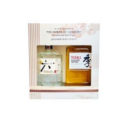 Toki Japanese Whisky & Roku Japanese Gin Twin Pack 2 X 1l