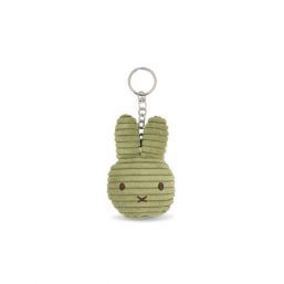 Miffy & Friends Miffy Flat Keychain Eco Corduroy Olive Green 10cm/4"