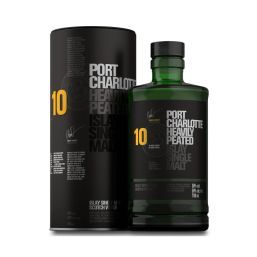 Bruichladdich Port Charlotte 10 Year Old Single Malt Whisky 1L
