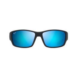 Maui Jim Local Kine B810-53B Soft Black Sea Blue and Grey / Blue Hawaii Polarised Lenses