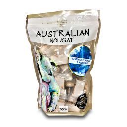 Nutworks Chocolate, Almond & Hazelnut Soft Nougat 500g