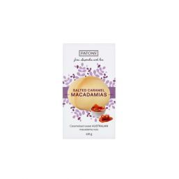 Patons Salted Caramel Macadamias Cannister 120g