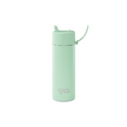 Frank Green 20oz SSC Reusable Bottle Mint Gelato with Flip Straw Lid Mint Gelato