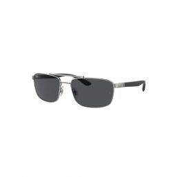 RAY-BAN RB3737 Sunglasses in Gunmetal and Dark Grey