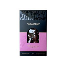 Melbourne Cocoa 48% Milk Chocolate Raspberry Kisses 160g