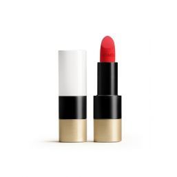 Hermès Rouge Matte Lipstick - 64 Rouge Casaque