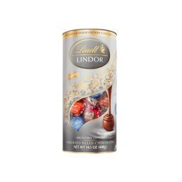 Lindt Lindor Tube silver with four flavours