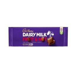 Cadbury Dairy Fruit & Nut Chocolate Bar 300g