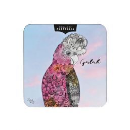 Banksia Red Animals of Australia 'Galah' Macadamia Butter Finger Biscuits Tin 150g