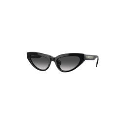 BURBERRY BE 4373U DEBBIE 30018G BLACK | SUNGLASSES WOMAN