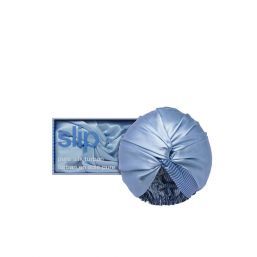 Slip Pure Silk Turban - Cornflower