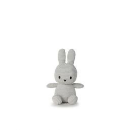 Miffy & Friends Miffy Eco Corduroy Soft Grey 23cm/9"