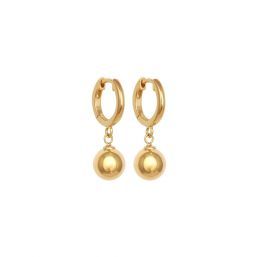 Alba Huggies Large Gold Vermeil