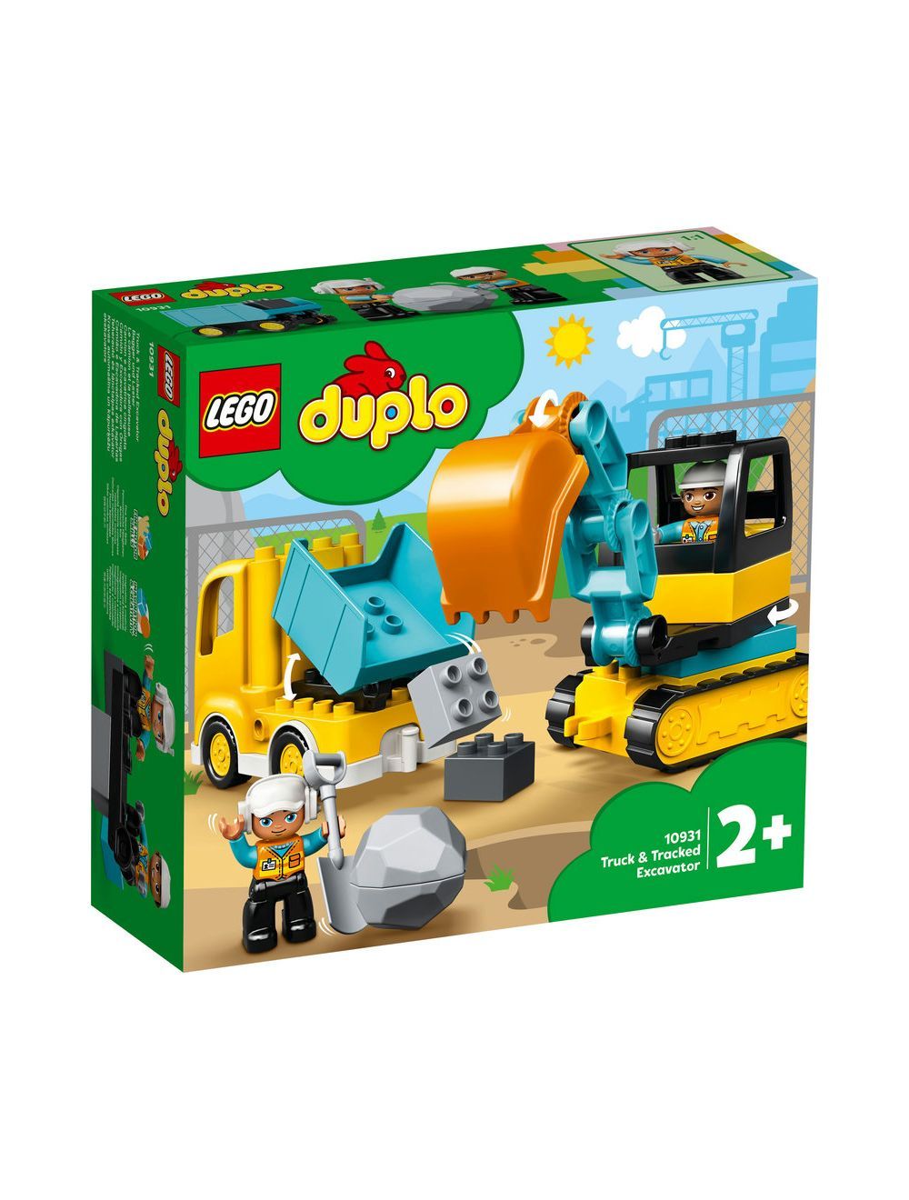 LEGO® DUPLO® Construction Truck Tracked Excavator 10931 Building