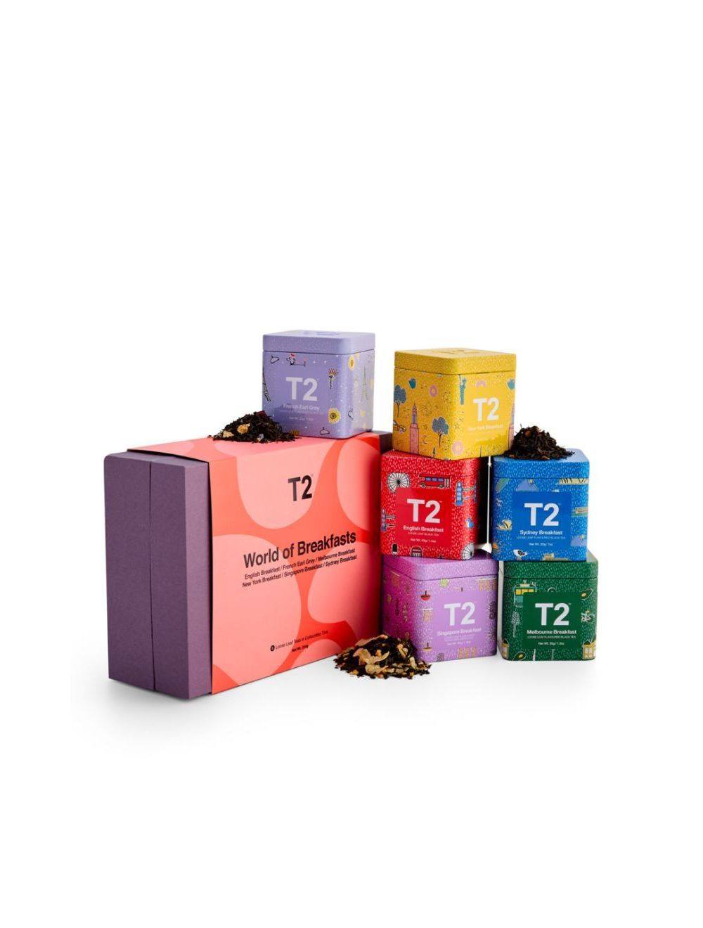 World of Breakfast Loose Leaf Gift Pack 215g