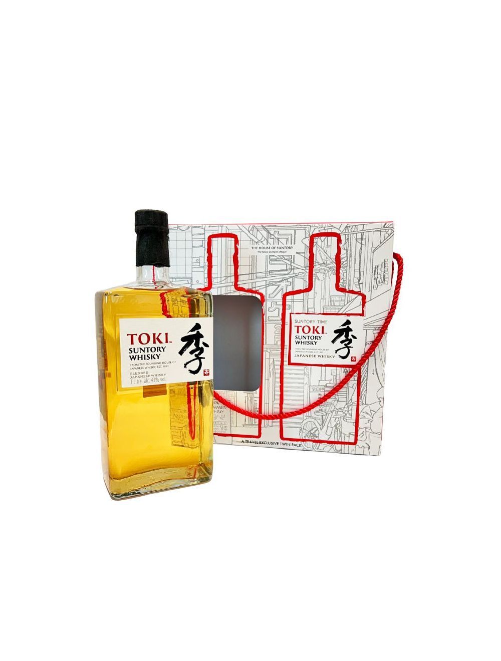 Toki Japanese Whisky Twin Pack 2 X 1l