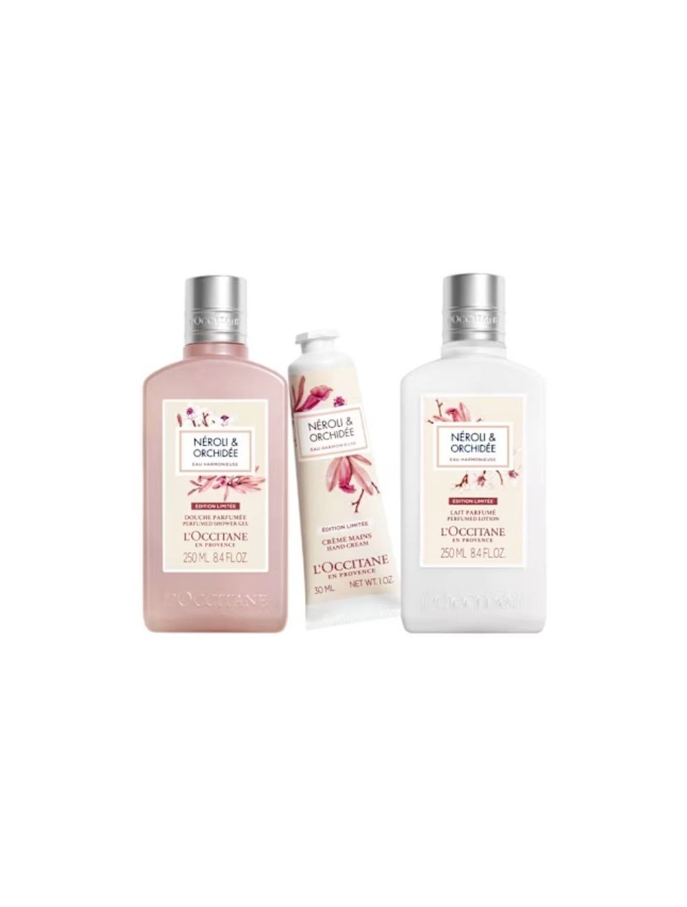 Neroli Elderflower Body Collection Travel Exclusive 250ml + 2x30ml