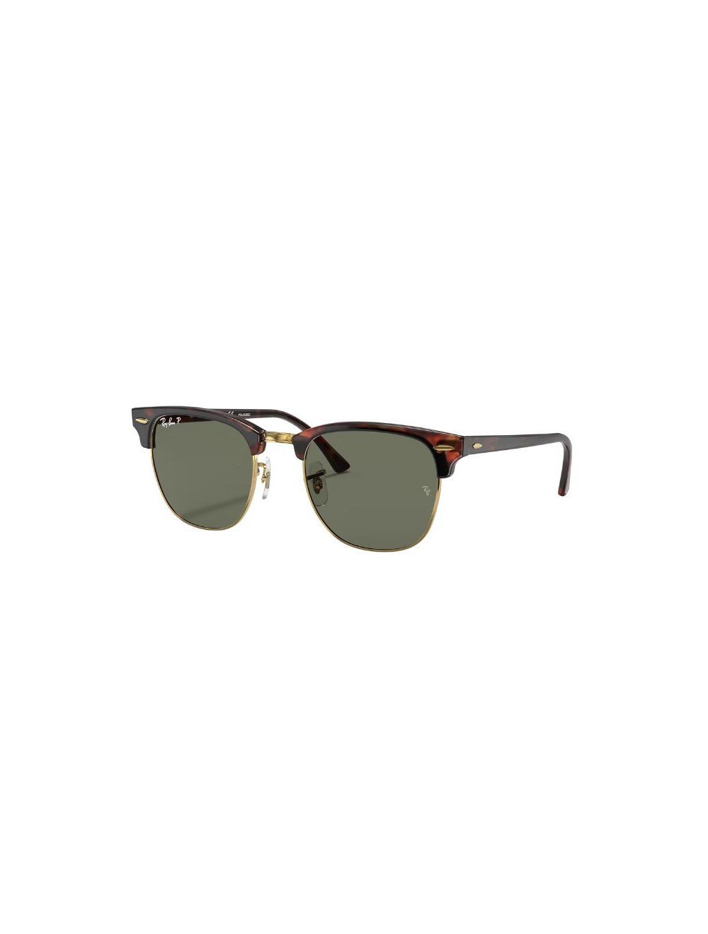 Ray Ban Sunglasses Clubmaster RB3016 W0365 51-21 Ebony Crystal Green