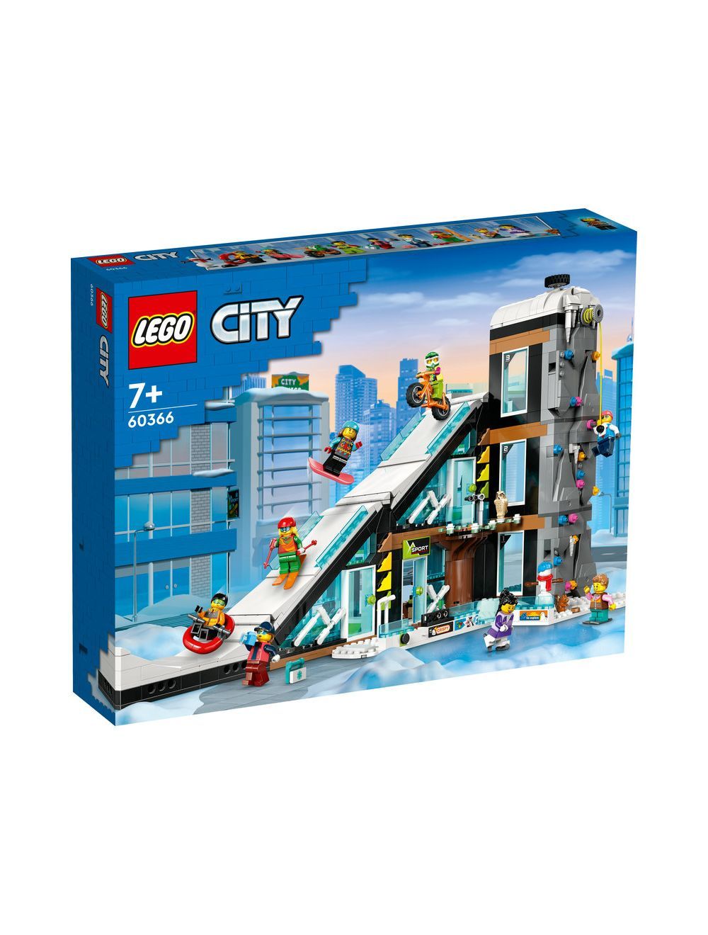 City hot ski resort playset