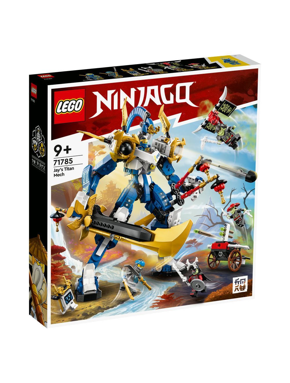 LEGO® NINJAGO® Jay's Titan Mech 71785 Building Toy Set (794 Pieces)