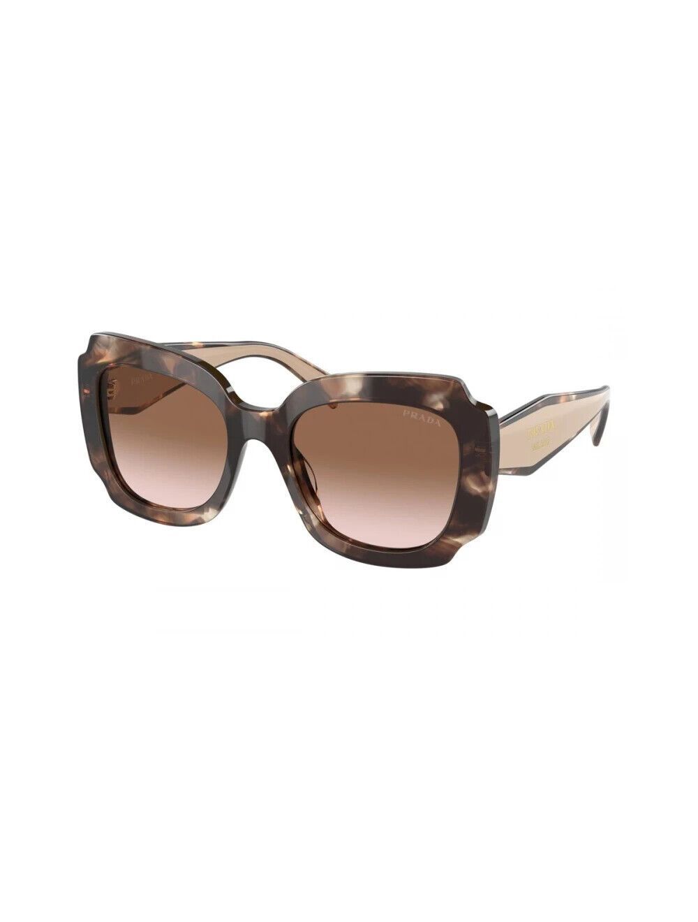 PRADA PR 16YS 01R0A6 HAVANA-BROWN GRADIENT LENS SUNGLASSES 52MM