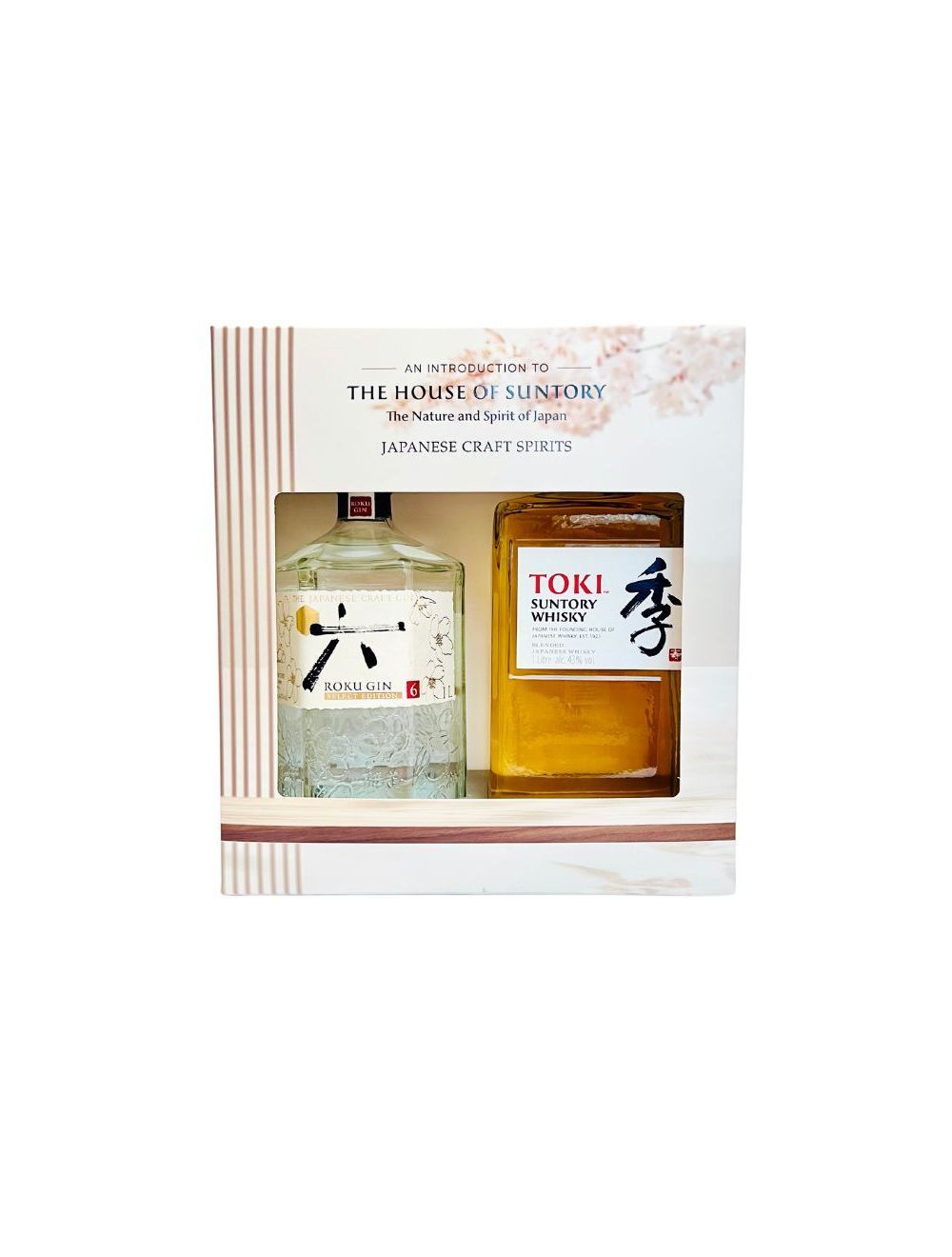 Toki Japanese Whisky & Roku Japanese Gin Twin Pack 2 X 1l