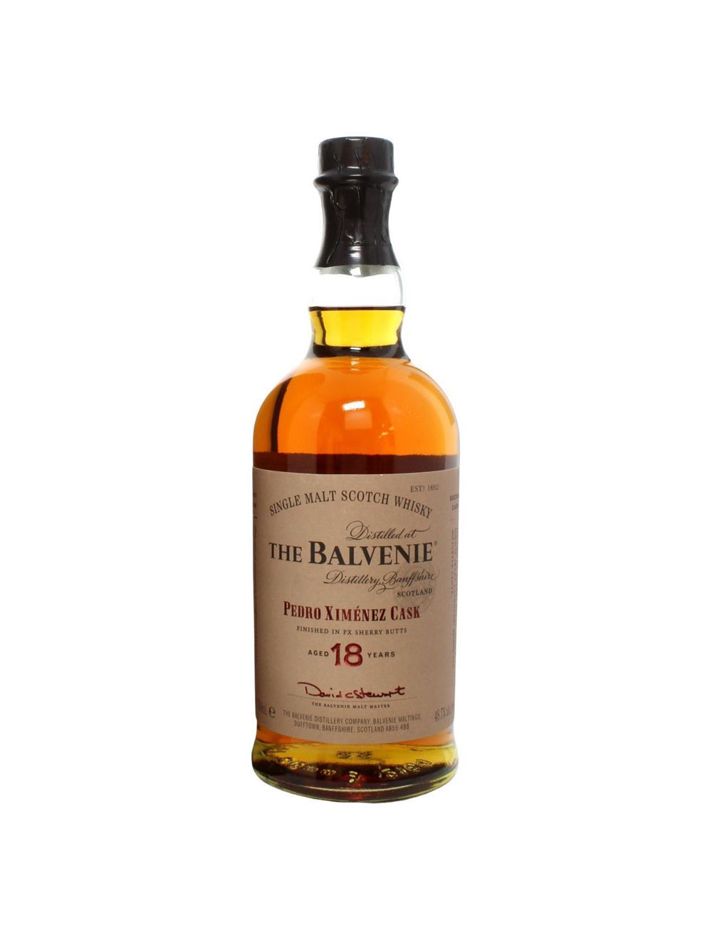 The Balvenie Pedro Ximénez Cask 18年 The Balvenie Pedro Ximénez Cask 18 Year Old 0.7L The