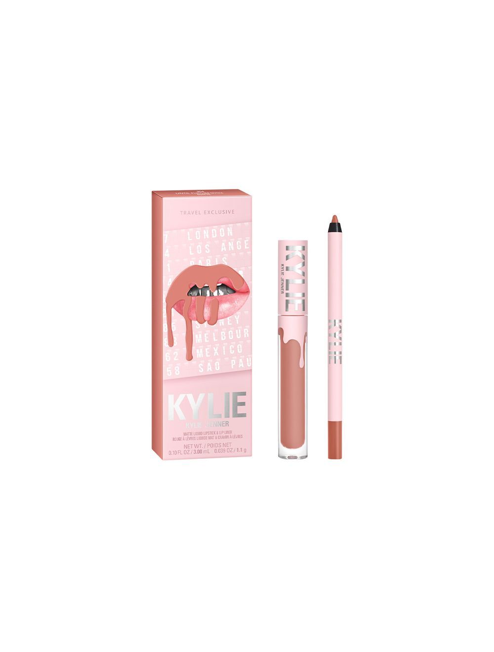 KYLIE COSMETICS Matte Lip Kit - 354 Until Further Notice 3ml + 1.1g