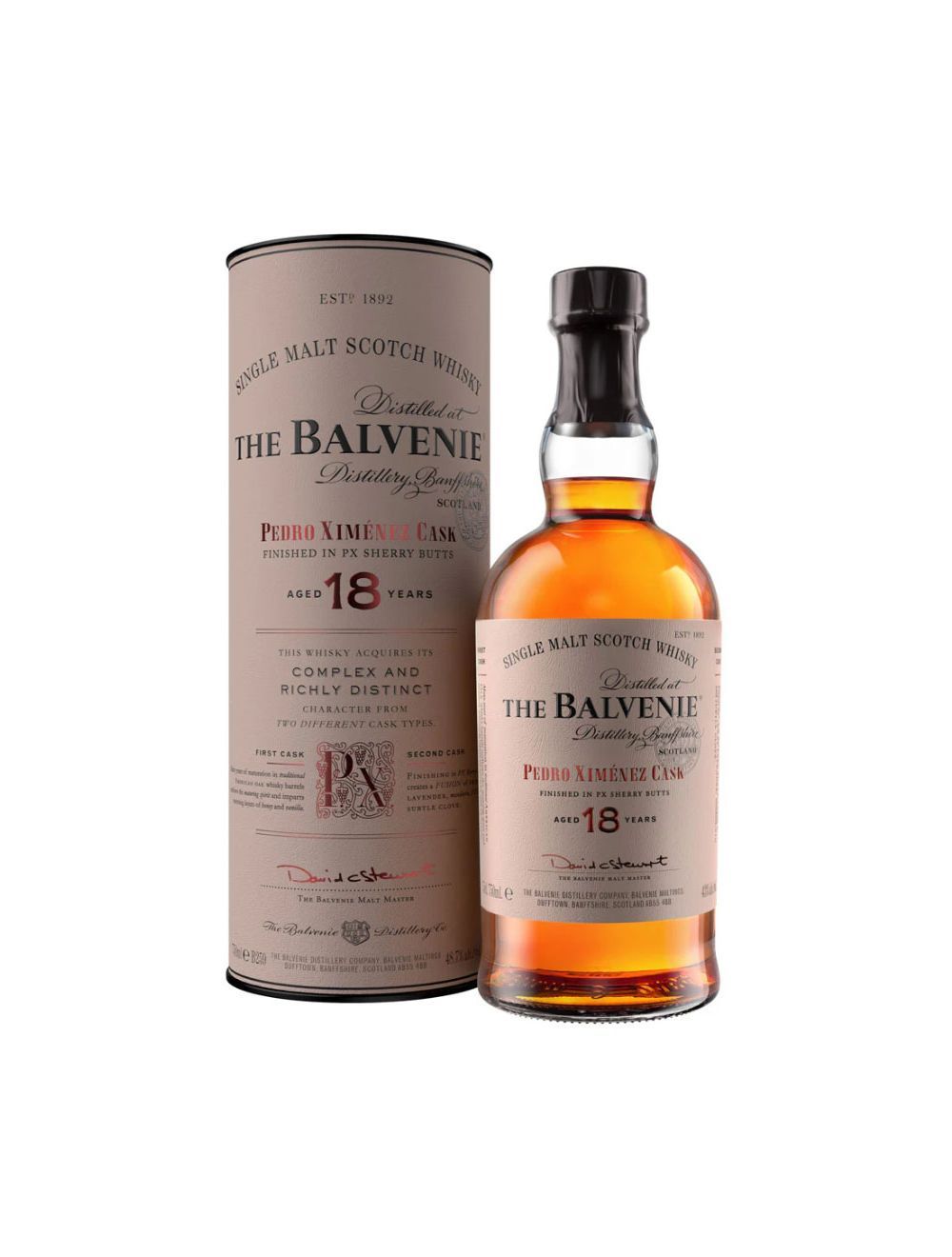 ウイスキー balvenie 18 pedro ximenez cask The Balvenie 18 Year Old Pedro Ximenez Cask Single Malt