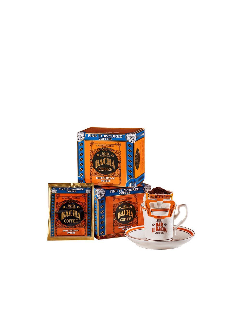Bacha Coffee Birthday Wish Coffee Bag Gift Box (12 Bags) 144G